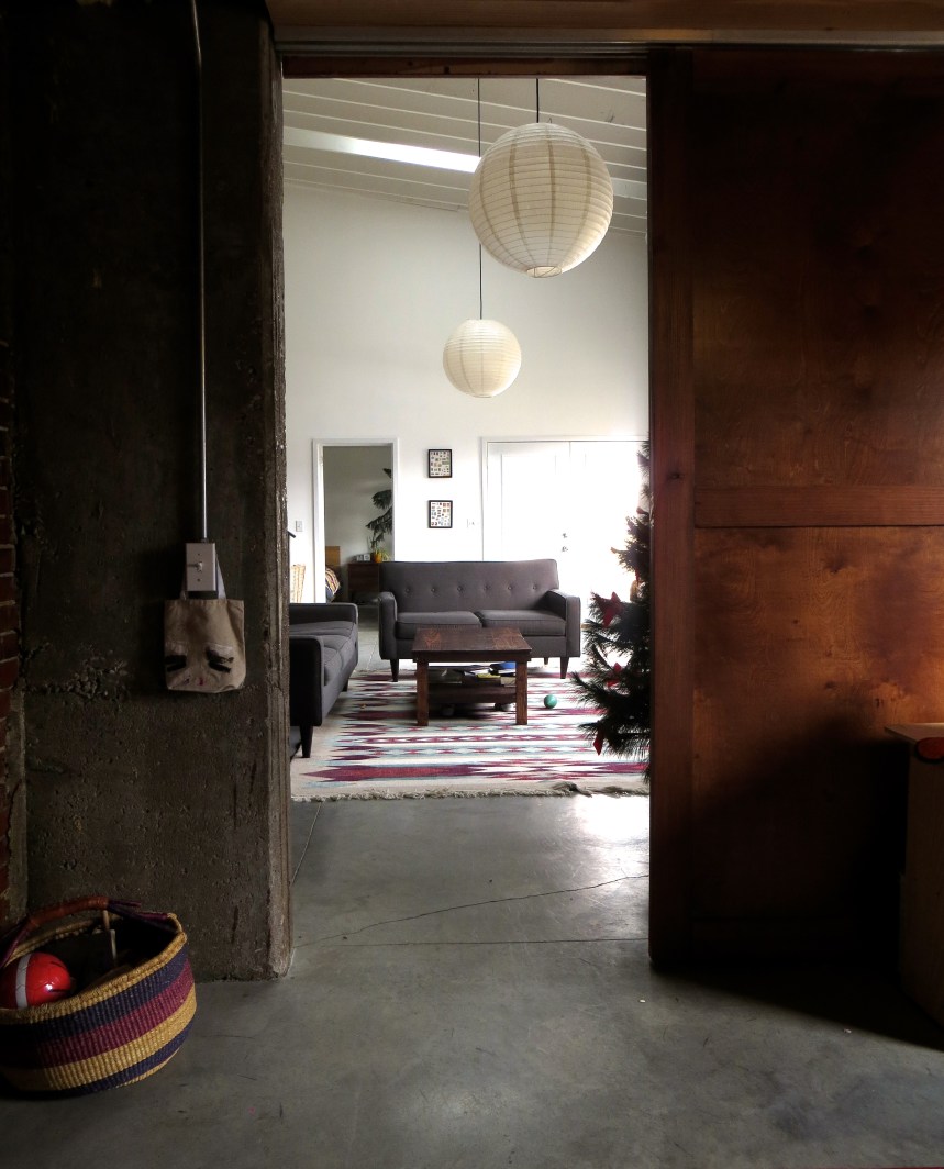 view from the kids room