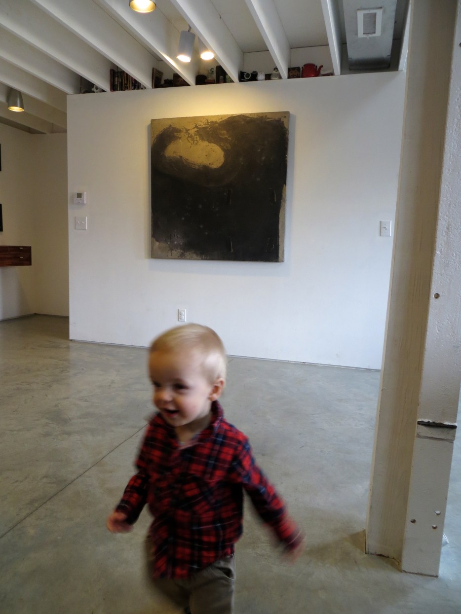 My brother is an artist out in Portland Oregon... We get the